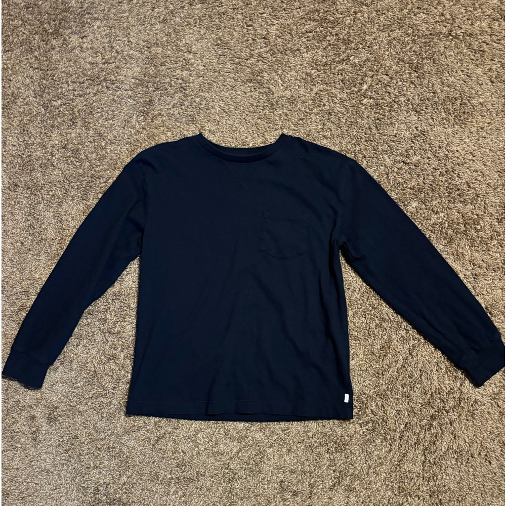 Boy’s Gap Kids Organically Grown Cotton Pocket Tee Navy Size L